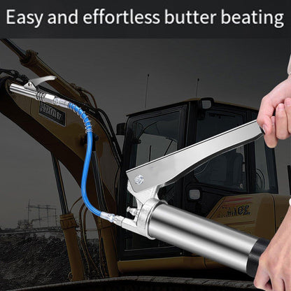 Grease Gun Hose Barrel Nozzle Kit Soft Tube Accessories for Automotive Grease - 30cm