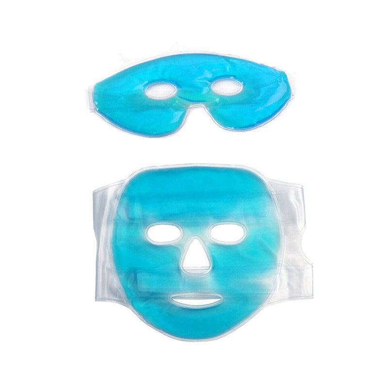 Cooling Mask/Eyepatch Hot Cold Gel Pack Beauty Relax Medical Facial Skin Care Au - Mask+Eyepatch