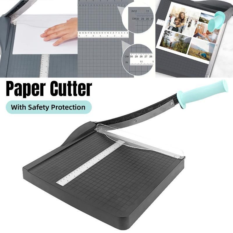 1-Piece A4 Guillotine-Style Paper Cutter