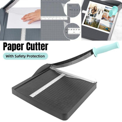 1-Piece A4 Guillotine-Style Paper Cutter
