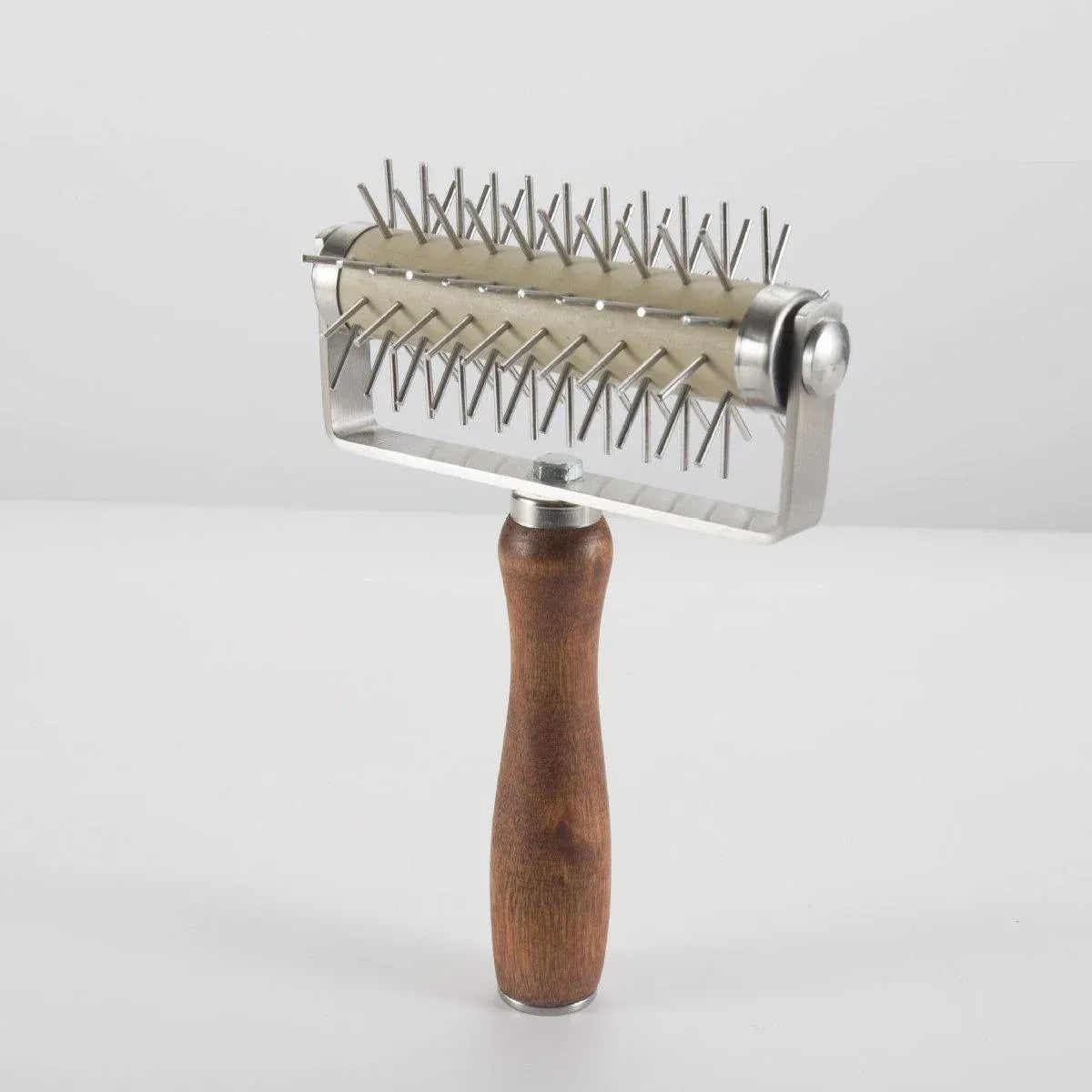 1-Piece Pizza Dough Docker Roller with Handle