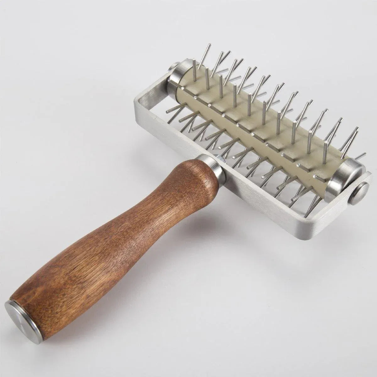 1-Piece Pizza Dough Docker Roller with Handle