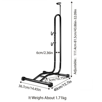 Mountain Bicycle Stand Parking Rack L Shaped Frame Bike Display Maintenance Tool