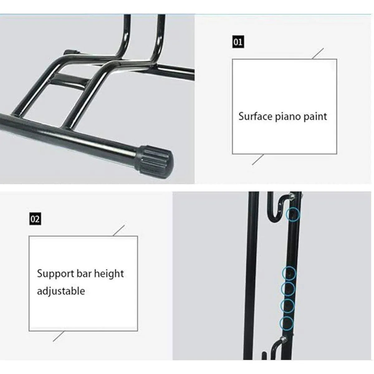Mountain Bicycle Stand Parking Rack L Shaped Frame Bike Display Maintenance Tool