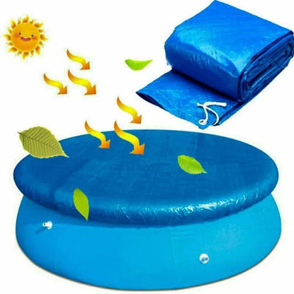 Round Swimming Pool Cover Lot For Garden Outdoor Paddling Family Pools - 183cm