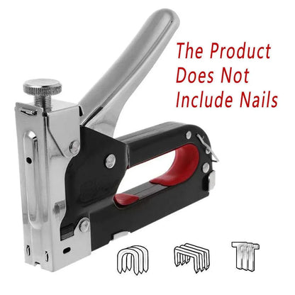 3-in-1 Manual Staple Gun Tacker, 1 Piece, Staples Not Included
