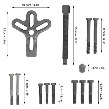 13 Piece Steering Wheel Removal Tool Kit Automotive Repair Disassembly Set