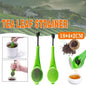 Tea Infuser Loose Tea Leaf Strainer Silicone Filter Diffuser Herbal Spice Reuse