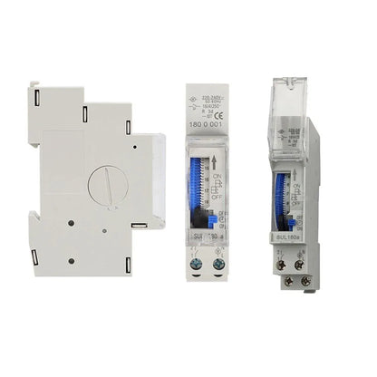 1-Piece SUL180A 24-Hour Mechanical DIN-Rail Timer Switch