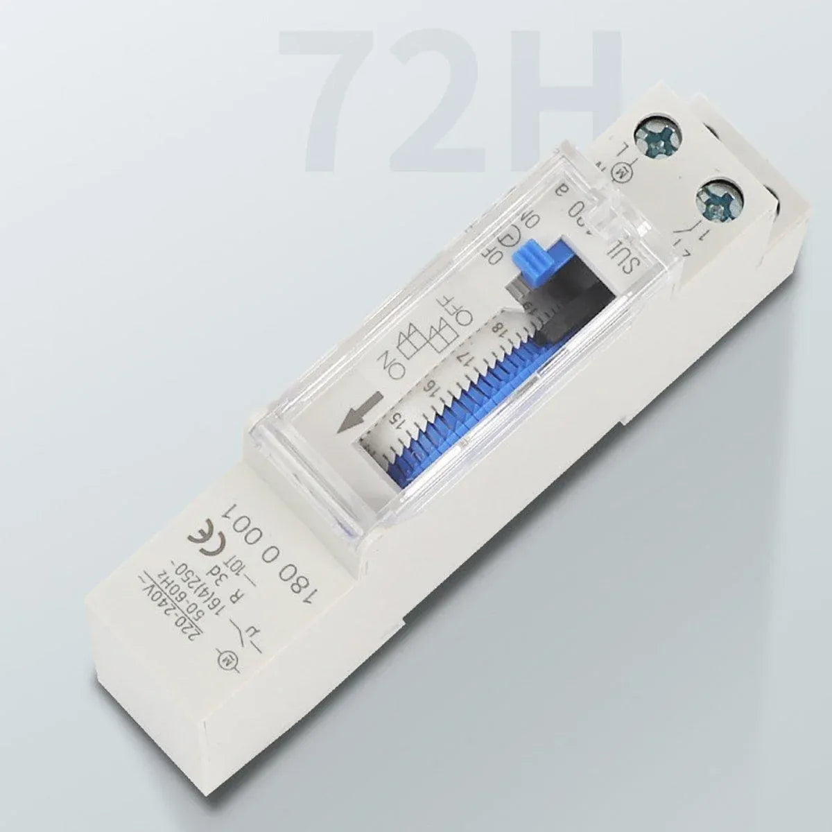 1-Piece SUL180A 24-Hour Mechanical DIN-Rail Timer Switch