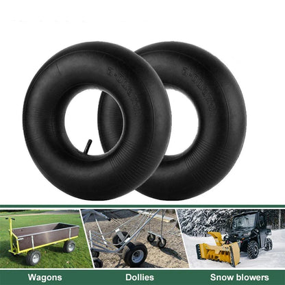 2-Piece 15 x 6.00-6 Inner Tube Set, Black