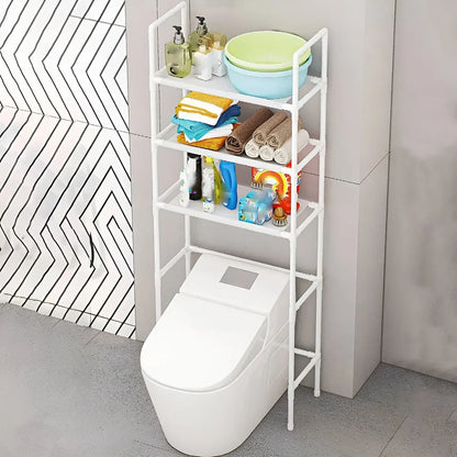 1-Piece Over-Toilet Storage Rack, White