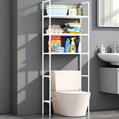 1-Piece Over-Toilet Storage Rack, White