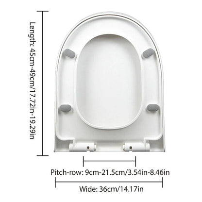 Toilet Seat Cover Universal Toilet Lid Cover Replacement Bathroom Seat Cover