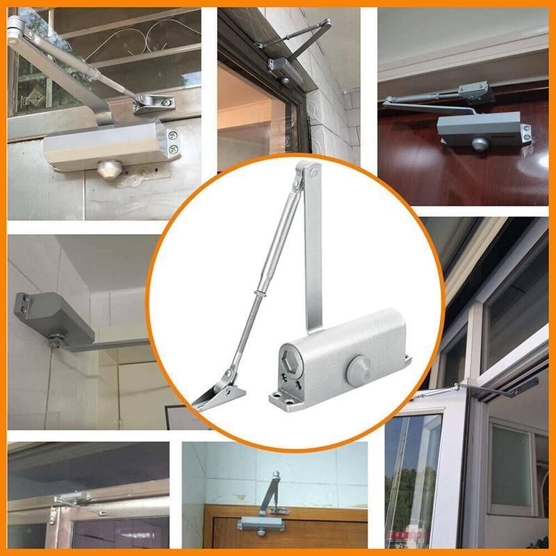 Hydraulic Automatic Door Closer with Adjustable Closing Speed, Soft Close - 1 Pc