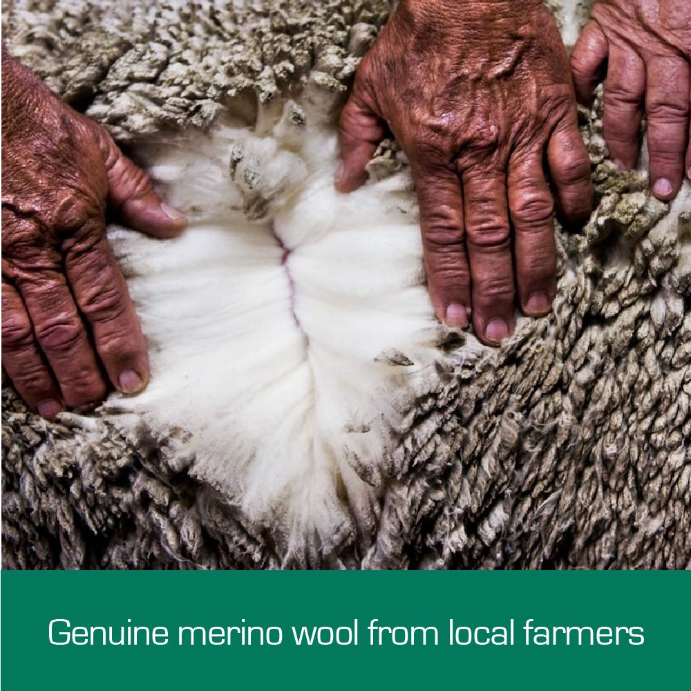 Woolcomfort Aus Made Merino Wool Quilt 500GSM 180x210cm Double Size