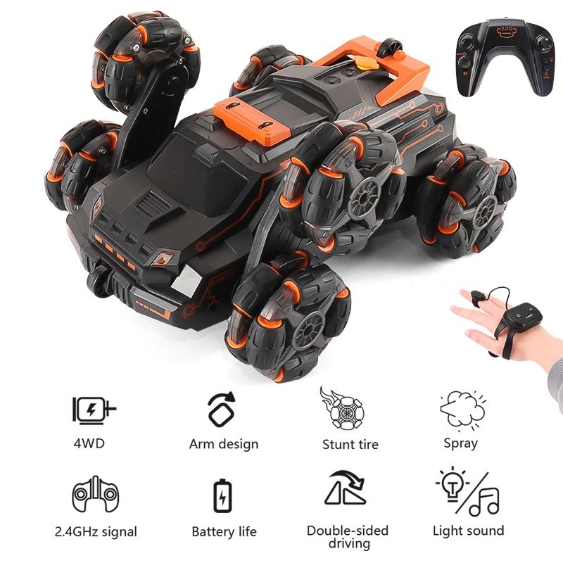 Spray Stunt Car with 2.4g Six-wheel Drift - Ultimate Fun