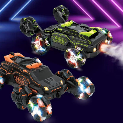 Spray Stunt Car with 2.4g Six-wheel Drift - Ultimate Fun