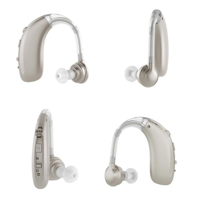 Earhook Hearing Aid With Usb Charging Noise Reduction - Skin-Colour