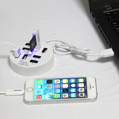 8-Port Usb 2.0 Hub For Laptop 60Cm Length 1Tb Hdd Support