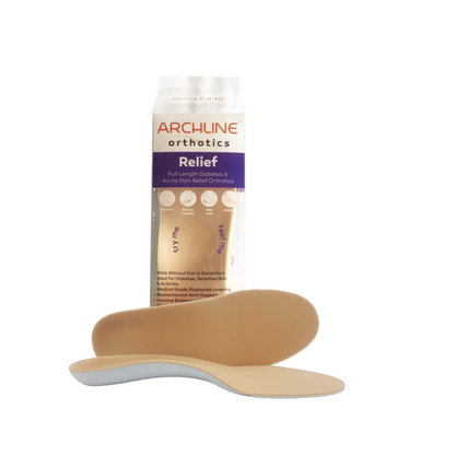 ARCHLINE Insoles Orthotics Full Length Arch Support Diabetics Plantar Fasciitis  - EUR 37