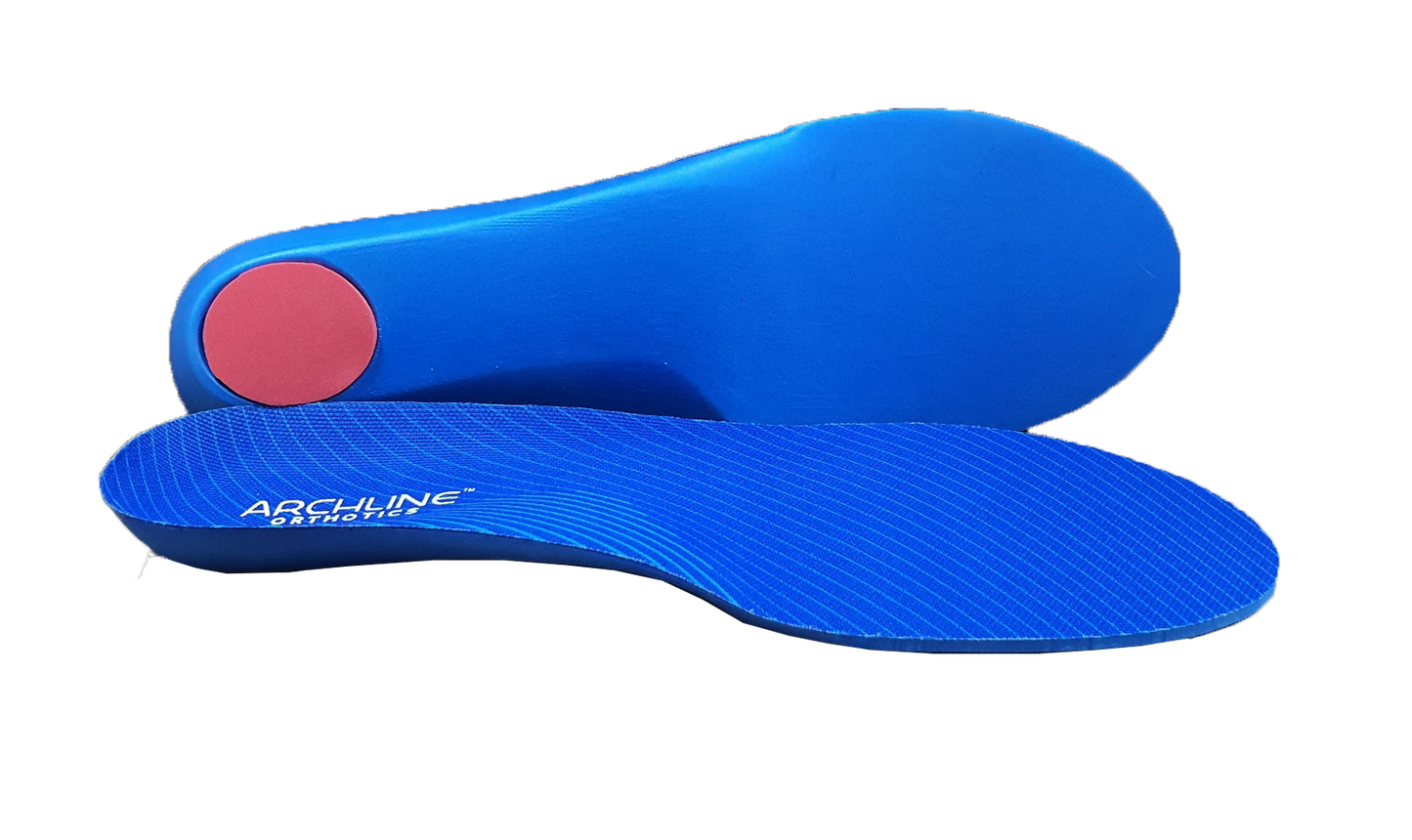 Archline Supination Orthotic Insoles - Full Length (Unisex) Plantar Fasciitis High Arch - Euro 40