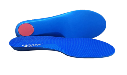 Archline Supination Orthotic Insoles - Full Length (Unisex) Plantar Fasciitis High Arch - Euro 40