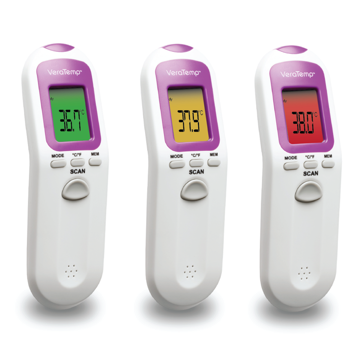 VeraTemp Non-Contact Baby Thermometer Infrared LCD IR