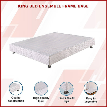 King Bed Ensemble Frame Base