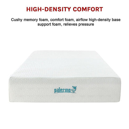 Double 30cm Green Tea Memory Foam Mattress – Cooling Comfort with CertiPUR-US® Certified Foam