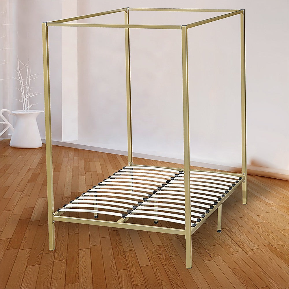 4 Four Poster Double Bed Frame