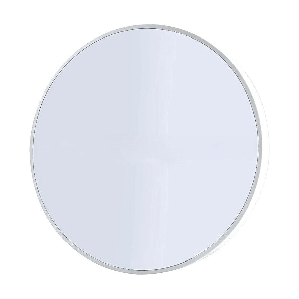90cm Round Wall Mirror Bathroom Makeup Mirror by Della Francesca
