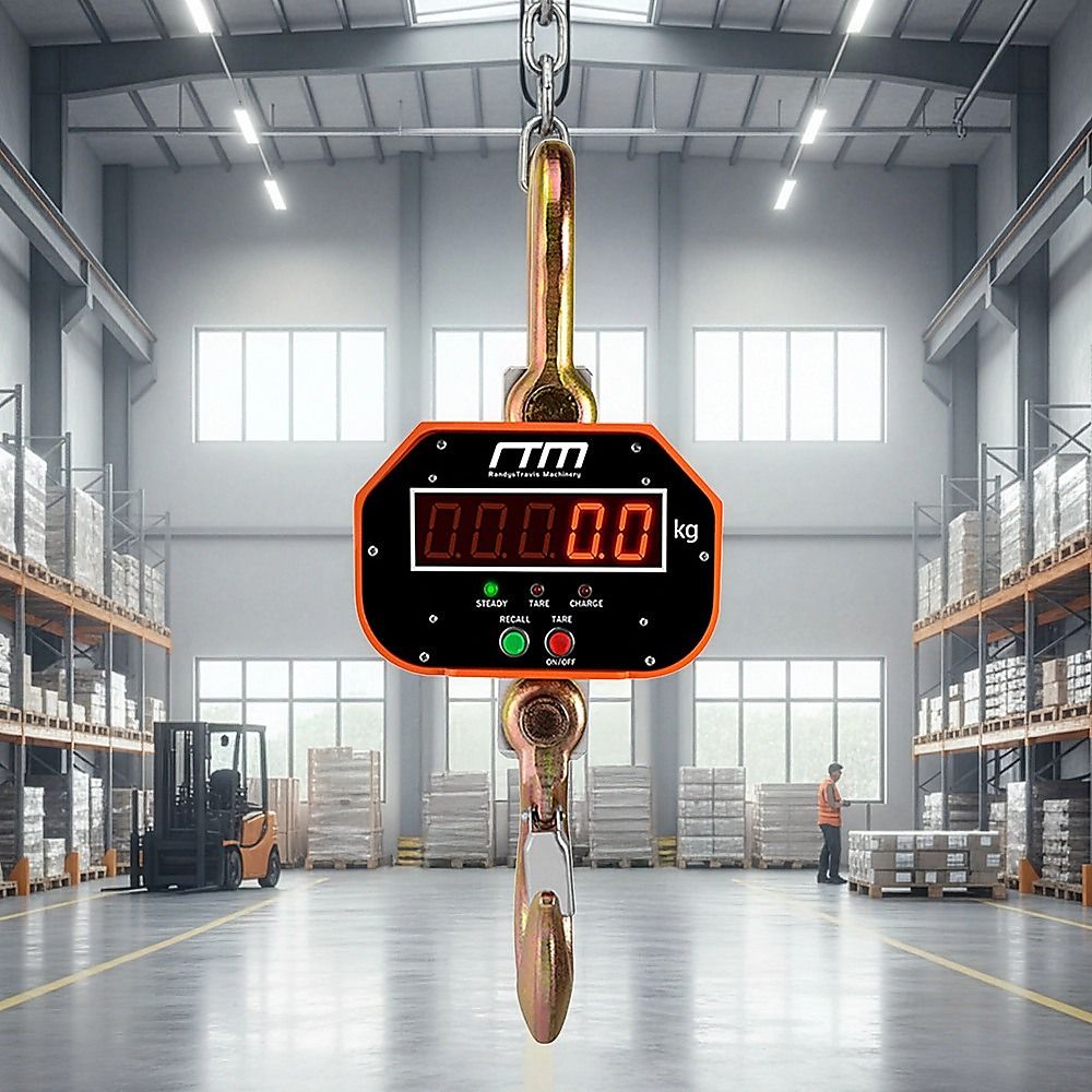5000kg Electronic Crane Scales Industrial Hanging Digital Weight