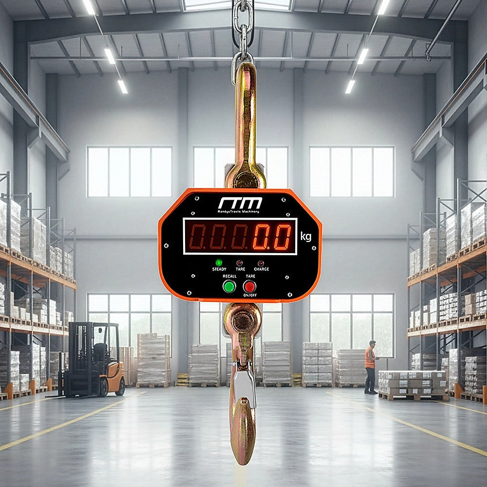 5000kg Electronic Crane Scales Industrial Hanging Digital Weight