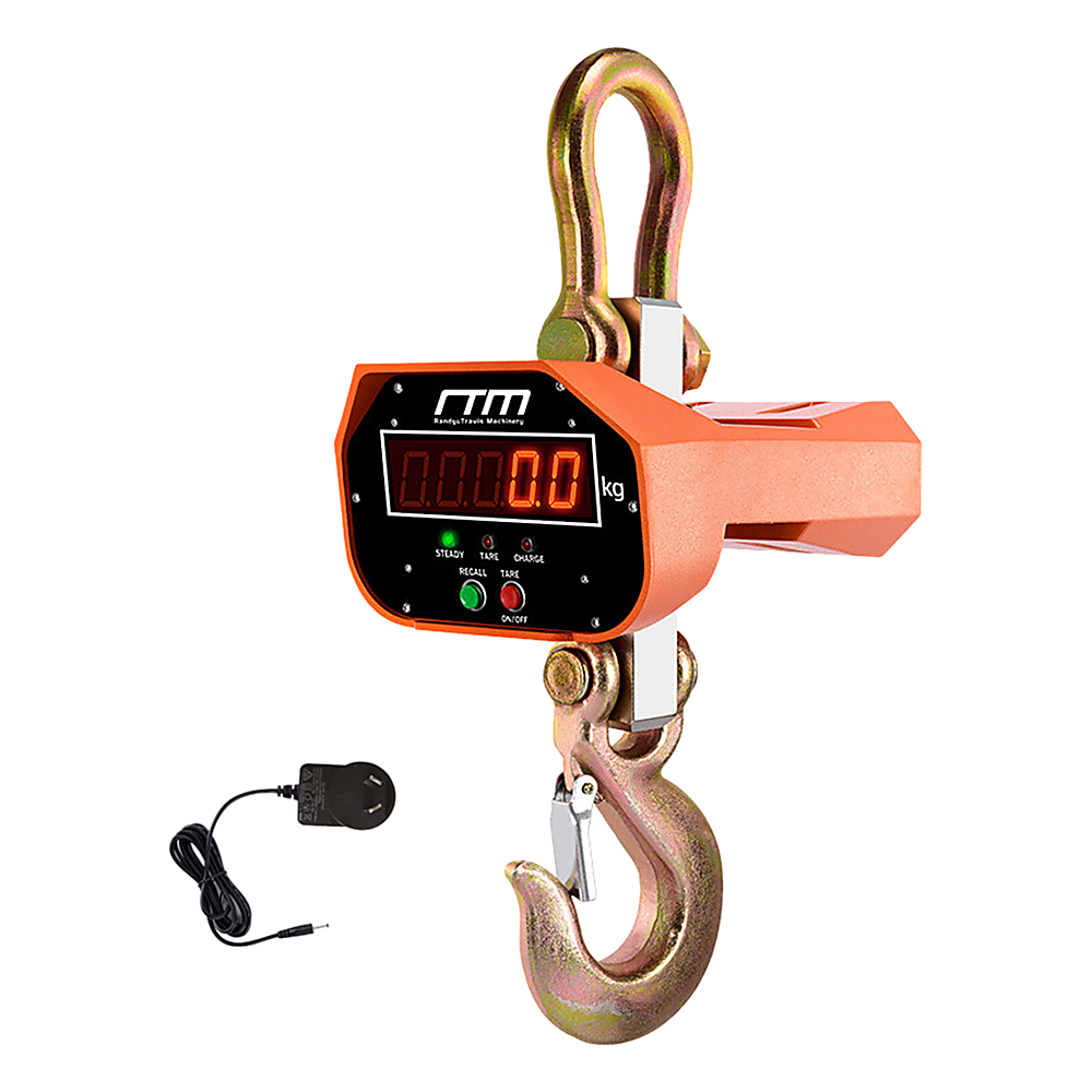 5000kg Electronic Crane Scales Industrial Hanging Digital Weight