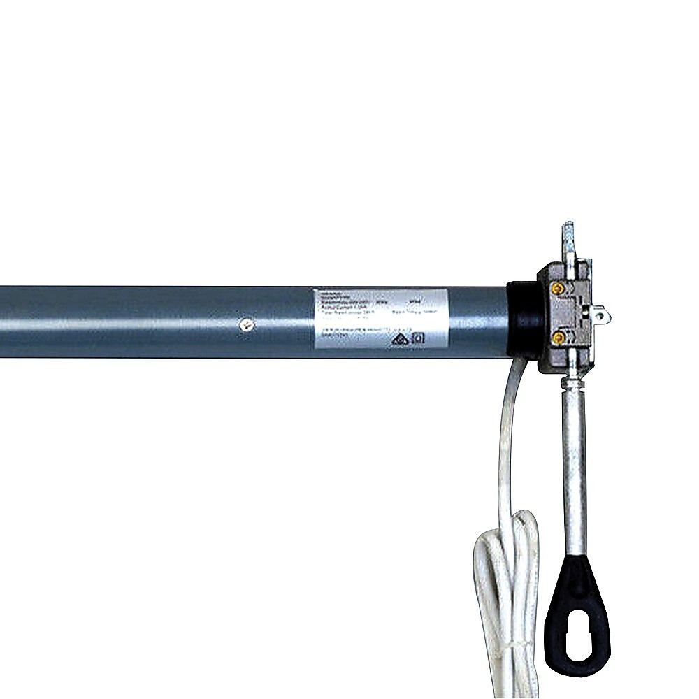 Motorised Outdoor Folding Arm Awning Retractable Sunshade Canopy Grey 4.0m x 2.5m