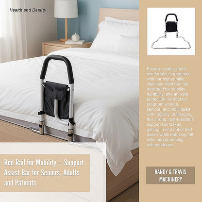 Bed Rail for Mobility – Support Assist Bar for Seniors, Adults and Patients