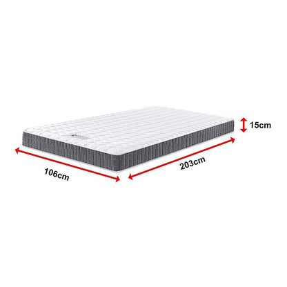King Single Memory Foam Mattress – OEKO-TEX® Textile & CertiPUR-US® Certified Foam