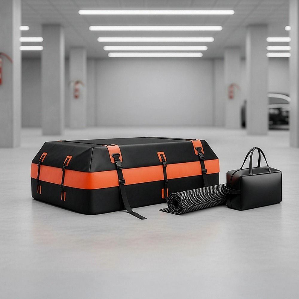 600L Car Roof Bag Cargo Carrier – Large Waterproof Rooftop Luggage Rack Storage