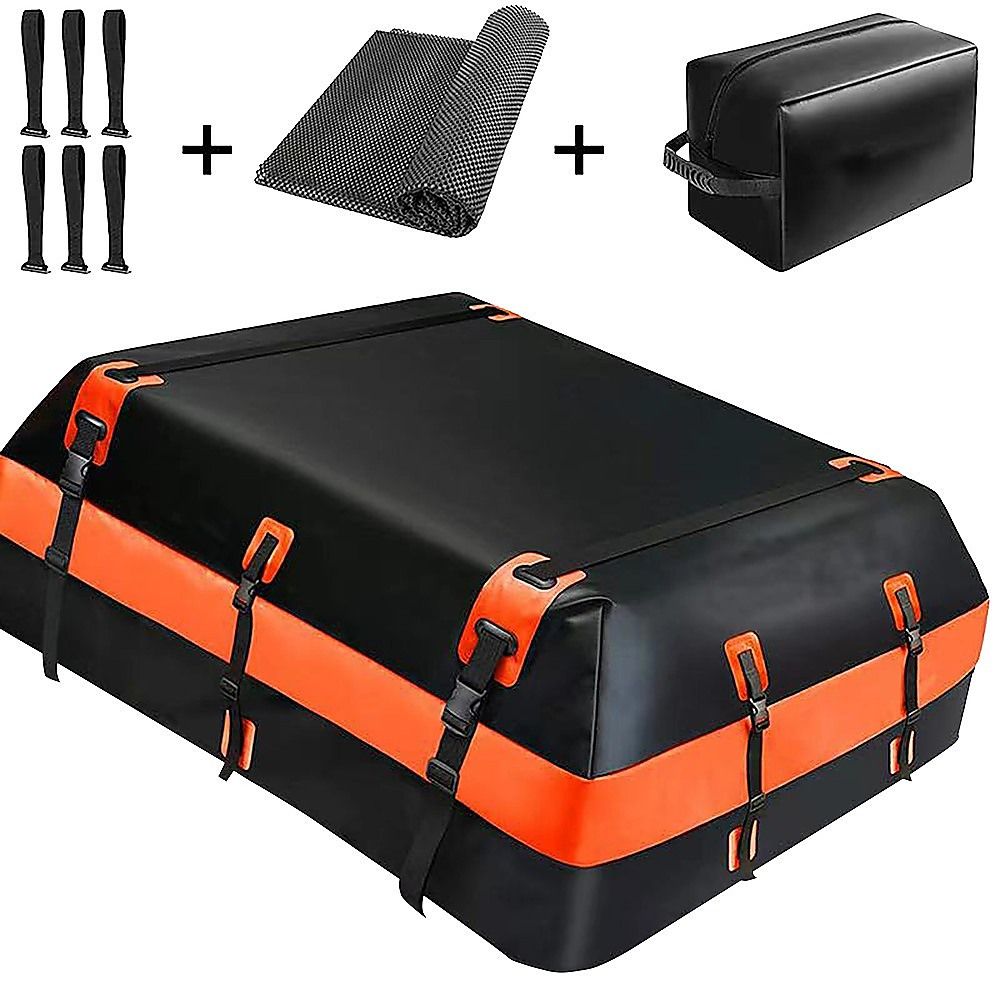 600L Car Roof Bag Cargo Carrier – Large Waterproof Rooftop Luggage Rack Storage