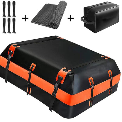 600L Car Roof Bag Cargo Carrier – Large Waterproof Rooftop Luggage Rack Storage