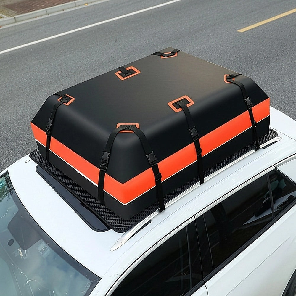 600L Car Roof Bag Cargo Carrier – Large Waterproof Rooftop Luggage Rack Storage