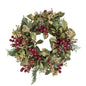 Bulk 4 Xmas Berry Luxe Wreath 50cm
