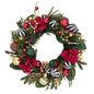 Xmas Amaryllis Glow Wreath 60cm