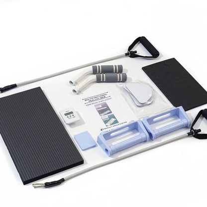 Pink Foldable Multi-Functional Abdominal Trainer - Home Workout Fitness Board