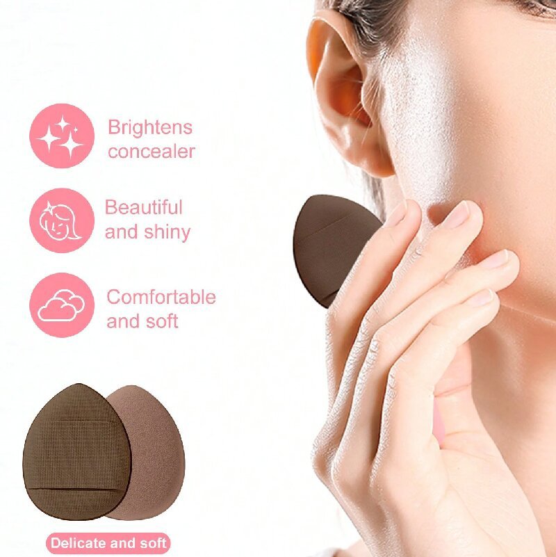 40-Piece Ultimate Beauty Tool Kit for Face Cleansing and Makeup(Brown)