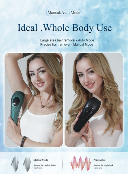 White Light Spot Beauty Hair Removal Device - Smooth Skin Solution