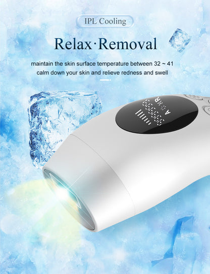 White Light Spot Beauty Hair Removal Device - Smooth Skin Solution