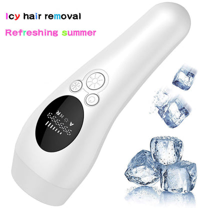 Pink Light Spot Beauty Hair Removal Device - Smooth Skin Solution