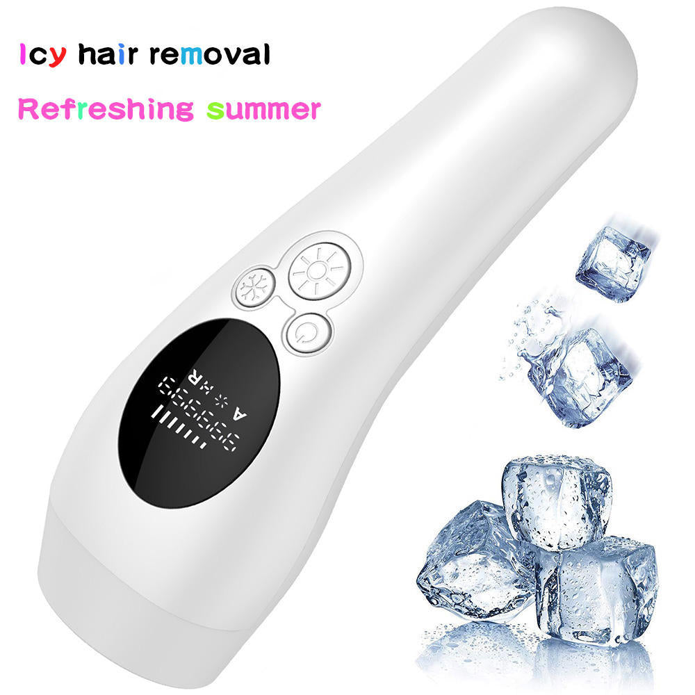 Grey Light Spot Beauty Hair Removal Device - Smooth Skin Solution